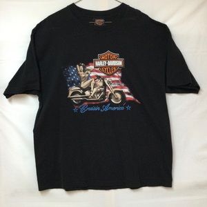 Destination Harley-Davidson graphic t-shirt. Tacoma, Washington. XL